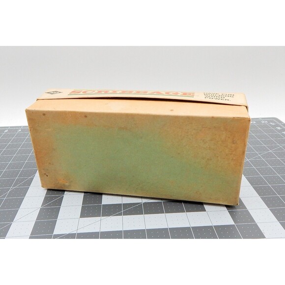 Vintage Lowe Scribbage Game No 954 Complete Original Box Word Game Timer - Picture 8 of 8